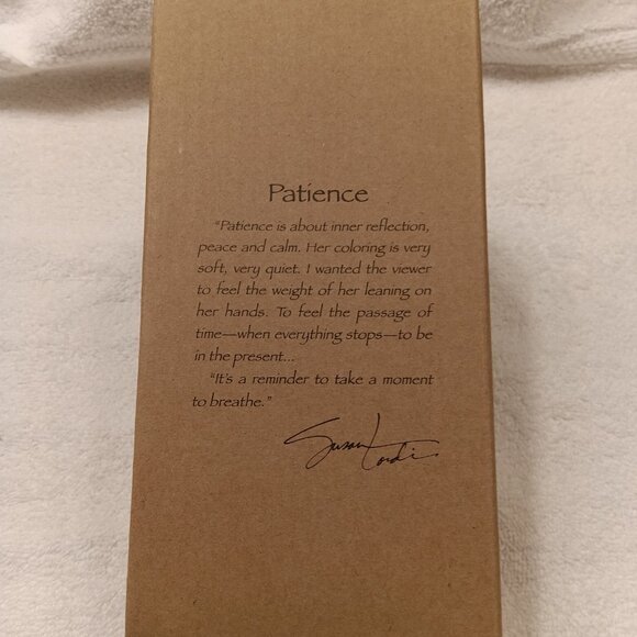 WILLOW TREE "PATIENCE" RESIN FIGURINE (NEW IN THE BOX) SKU#27537 - Picture 9 of 9